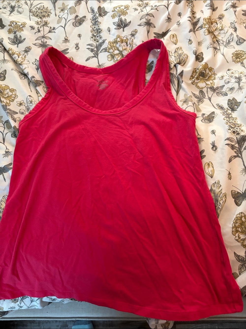 Torrid Women's Red Scoop Neck Tank Top